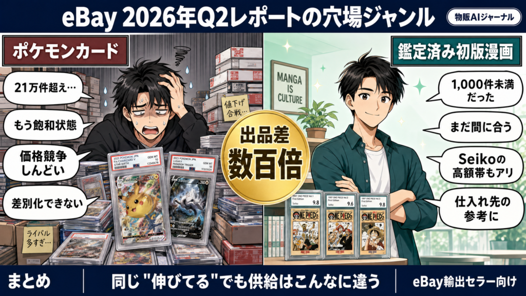 eBay 2026年Q2レポートの穴場ジャンル